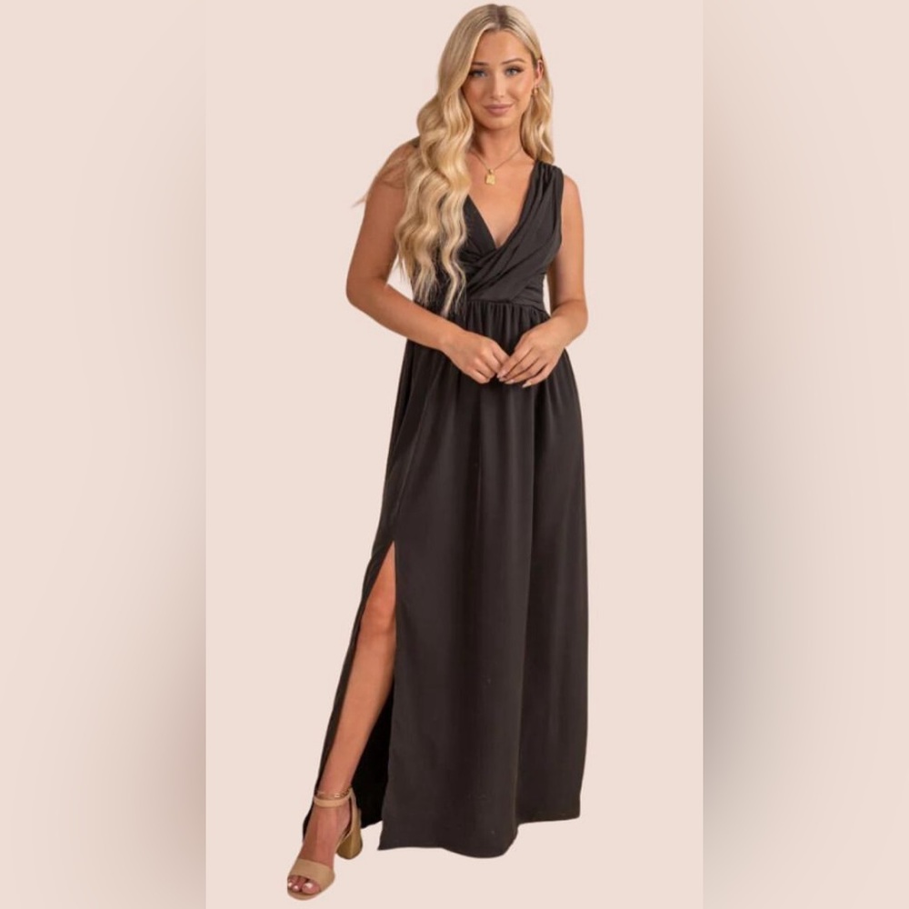 Edit by Nine black maxi dress